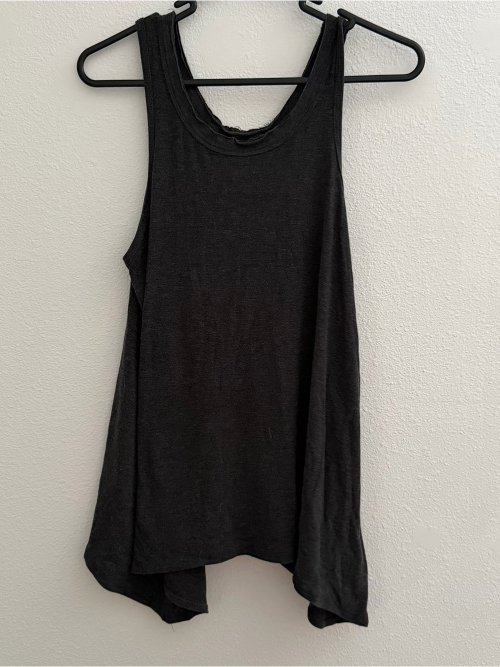 Free Press Black/Gray Women's Sleeveless Tank Top